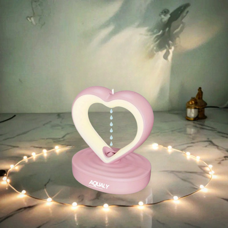 תמונה של "מנורת הלב משיכה AqualyHeart: תאורה מרהיבה לעיצוב ואווירה מושלמת"