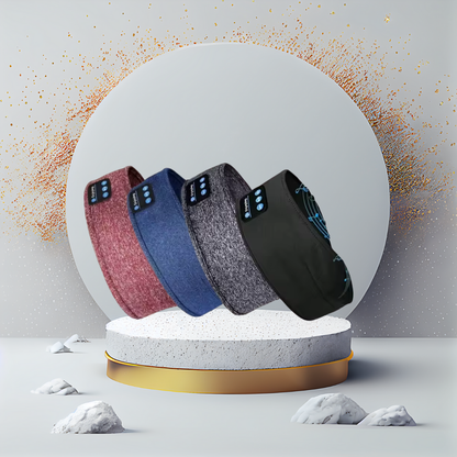 מסיכת שינה עם אוזניות בלוטוס מובנות